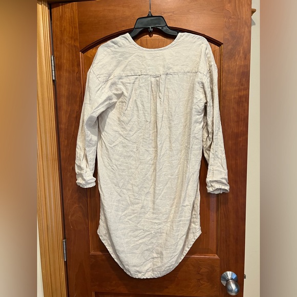 Parachute Linen long sleeve dress - Picture 6 of 7